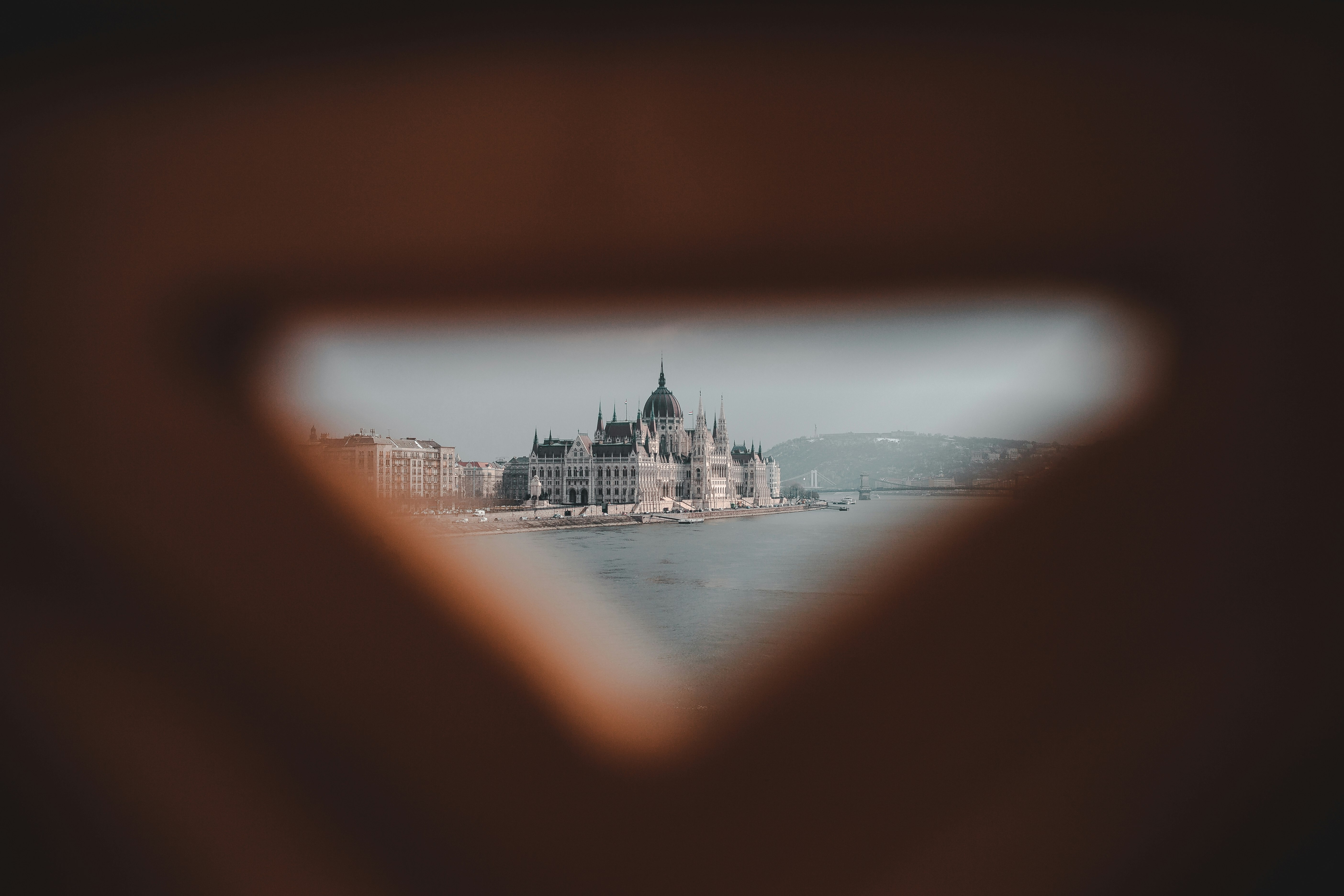 hole seeding large body of water across castle